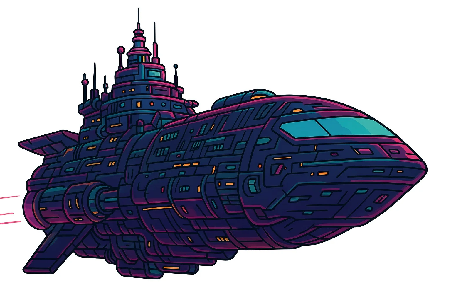 Future of Funk ship evolution concept 1