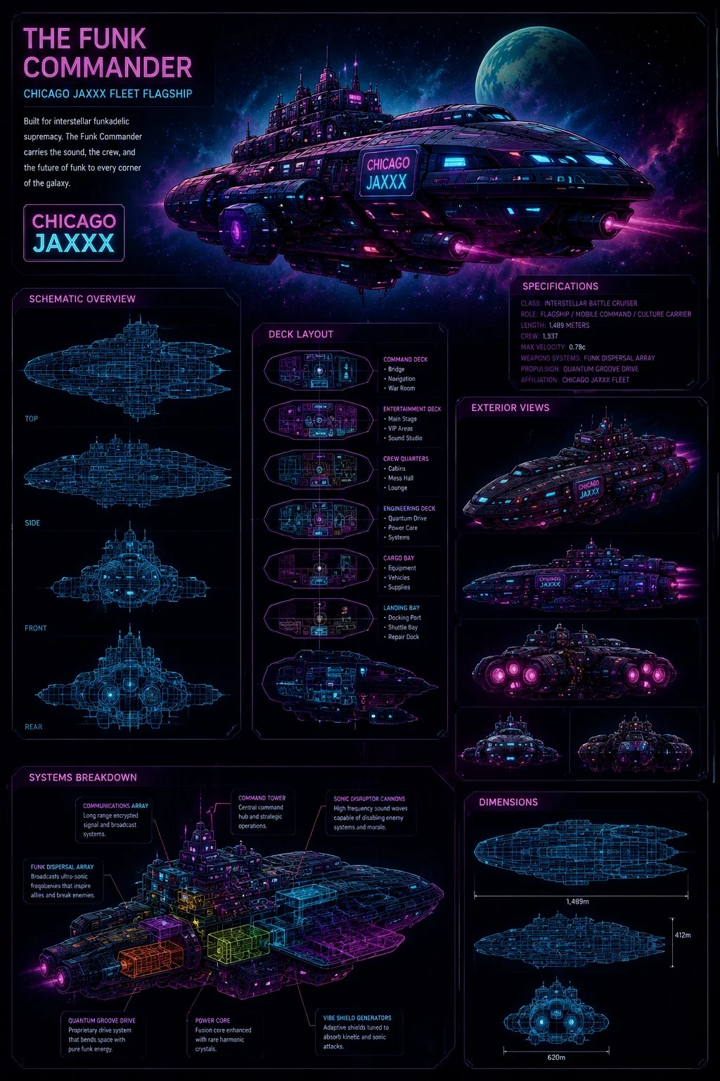 Future of Funk ship evolution concept 6